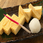 Tamagoyaki with carefully selected eggs