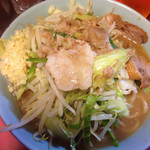 ラーメン二郎 歌舞伎町店 - ラーメン普通盛（全部増し）