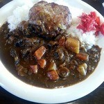 ko-hi-fuuraisanjin - ハンバーグカレー