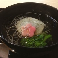 竹久 - 甘鯛でお蕎麦まいてます。