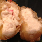 レストラン 間 - 鱈のベニエ。中は、すり身ですね