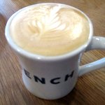 ベンチ コーヒー - カフェラテ！(2016,01/24)
