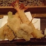板蕎麦 香り家 - 天ぷら蕎麦切りの天ぷら
