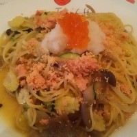 帝国ホテル 大阪 - 明太子といくらの和風パスタ