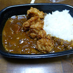 すき家 - カレー弁当+唐揚げ