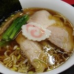 らぁ麺 飯田商店 - 醤油らぁ麺(麺は『一番いちばん』とのコラボ)