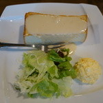 ぶどうの樹 - 料理写真:2016.01 モーニングサービスは、野菜サラダと玉子サラダにトースト、、小倉、ジャム、ホワイトさーすからホワイトソースを選択
