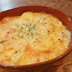 Raggio - えびとじゃがいものマカロニグラタン(サラダ＆ドリンク付き)980円