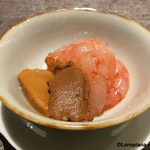 丸新 - 甘海老と自家製の海老みそ