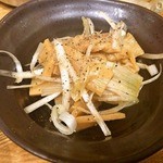 串揚げ かのや - ネギメンマ