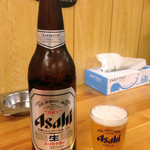 山海屋 - ビール大瓶：390円