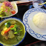 タイ屋台料理メーアン - グリーンカレーランチ☆