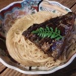 翼果楼 - 焼鯖そうめん９００円(201601)