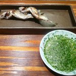 Kyoto Wakuden - 焼物（鮎塩焼き）