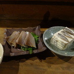 おもろ - 刺身とスクガラス豆腐