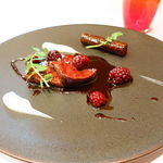 レストラン フウ - 蝦夷鹿モモ肉のロースト 森林風