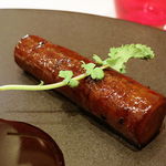 レストラン フウ - 蝦夷鹿モモ肉のロースト 森林風