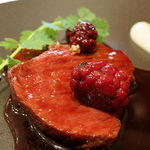 レストラン フウ - 蝦夷鹿モモ肉のロースト 森林風