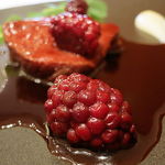 レストラン フウ - 蝦夷鹿モモ肉のロースト 森林風