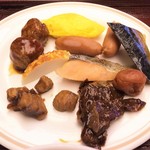 ザ･ベランダ - これでもおかず控えめ(笑)