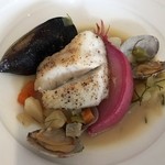 シェフズ テーブル オダカ - タップリの野菜とあさりも