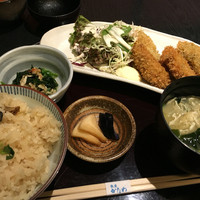 かなわ - カキフライ膳