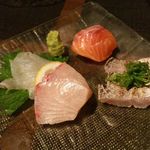 和屋 - お刺身4種盛り