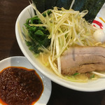 吟家 - 味噌ネギラーメン 辛味噌ダレトッピング