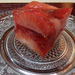 松川 - 苺ゼリー寄せ