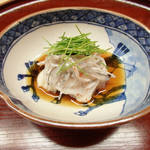 松川 - 山口ふぐとその白子をクリーム仕立てで