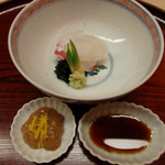 松川 - 淡路島鯛、海鼠腸