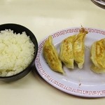 Ramendaitetsu - 餃子定食！！(●´ω｀●)