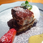 セルヴァッジョ - ティラミスのアップ