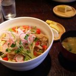 コマグラ カフェ - 2006/7/30掲載。ブーブーサラダ丼