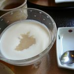 ダイニング和香葉 - 洋食：手造りカスピ海ヨーグルト甘酒添え