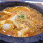 韓菜 - コラーゲンズンドゥブチゲのメイン