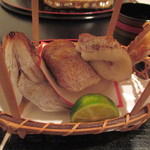 東條 - 小鯛の焼き物