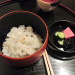 東條 - 山椒しらすご飯