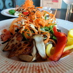 シップストリートカフェ - 人参の和風ご飯