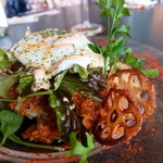 シップストリートカフェ - 目玉焼きタコライス