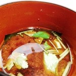 たん熊北店 - 味噌汁アップ！