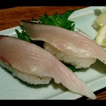 立ち呑みニューワールド - さごしのにぎり