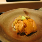 鮨みなと - ウニの共演