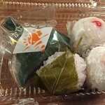 御菓子司 幸福堂 - わかひるめ餅　桜餅　いちご大福＊2個購入