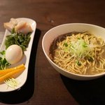 武蔵家 - 濃厚煮干し豚骨ラーメン