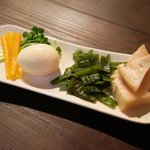 武蔵家 - 濃厚煮干し豚骨ラーメン