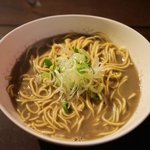武蔵家 - 濃厚煮干し豚骨ラーメン