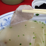 南京ラーメン 黒門 - チャーシュー2。