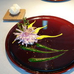 クラフタル - 菊のプレート  と、長芋のパン