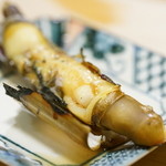 うを徳 - 2016.2 山口仙崎マテ貝 炭火焼き